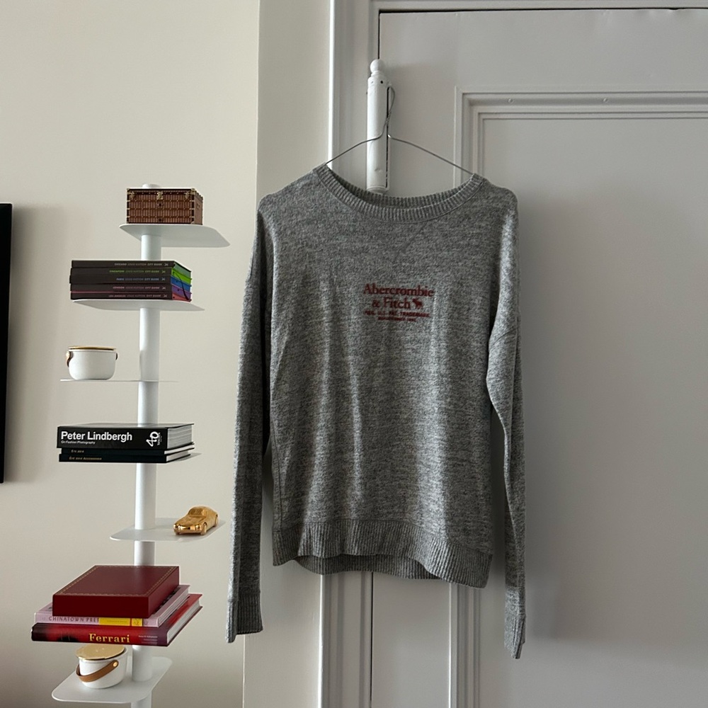 Abercrombie & Fitch Sweater, Gray, Size S